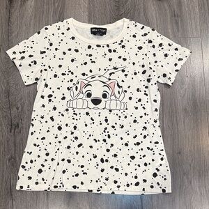 💙Disney X Kate Spade 101 Dalmatian T-Shirt - White and Black Stylish Chic